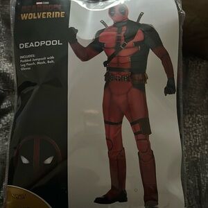 Dead pool costume. New never worn. Size XL